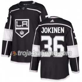 Los Angeles Kings tröja Jussi Jokinen 36 Adidas 2017-2018 Svart Authentic - NHL Tröjor Herr